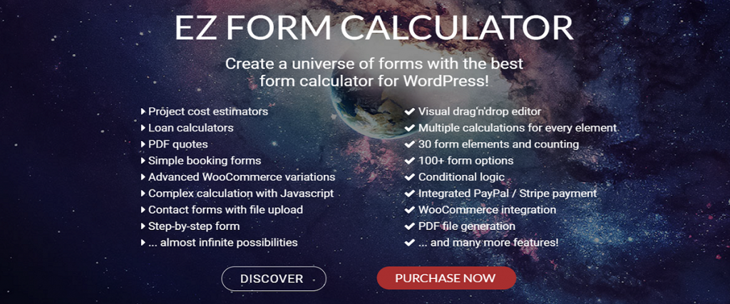 EZ Form Calculator - BdThemes