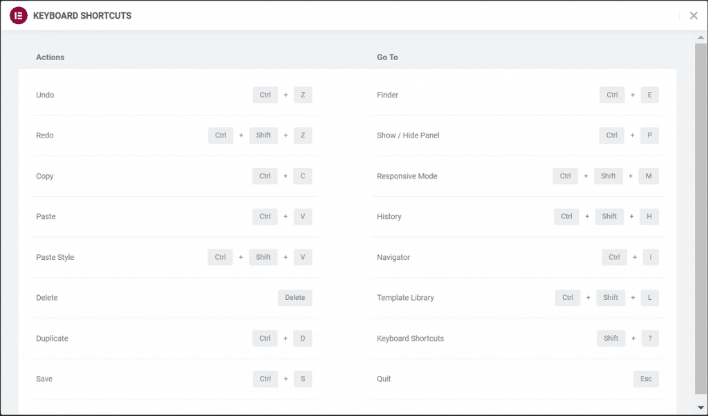 04 Use the hotkeys or shortcuts - BdThemes