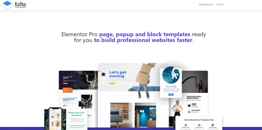 Katka template pack - BdThemes