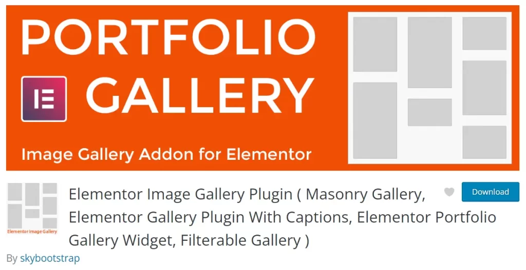 Skyboot Elementor Image Gallery