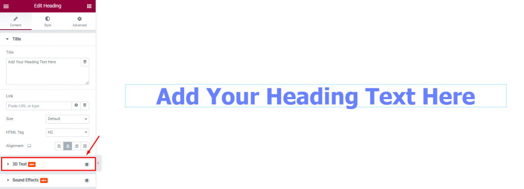 3D Text 4 - BdThemes
