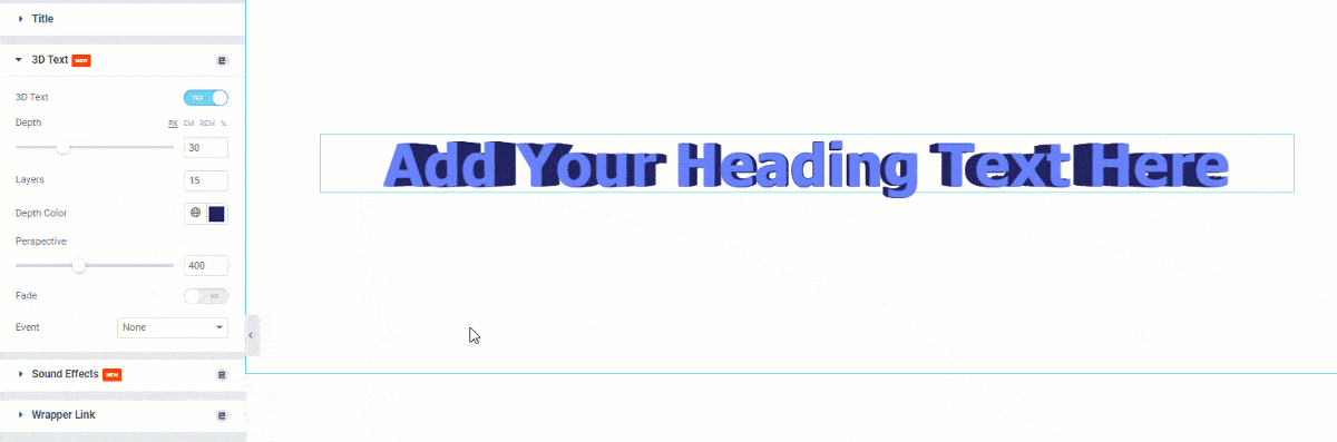 3D Text 9 - BdThemes