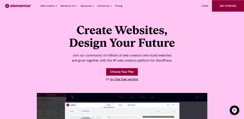 Homepage-for-Elementor-Page-builder-plugin-for-WordPress-Elementor-vs-Oxygen-Builder