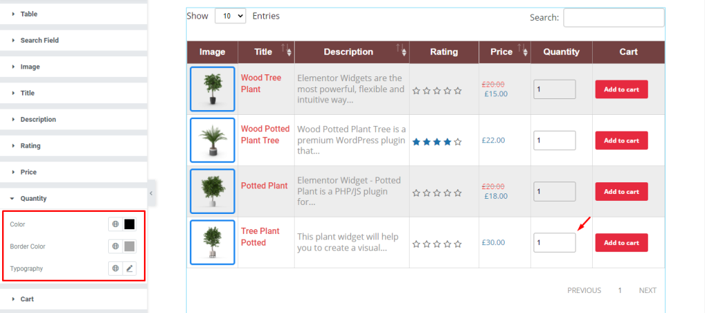 Product Table widget doc 13 2 - BdThemes