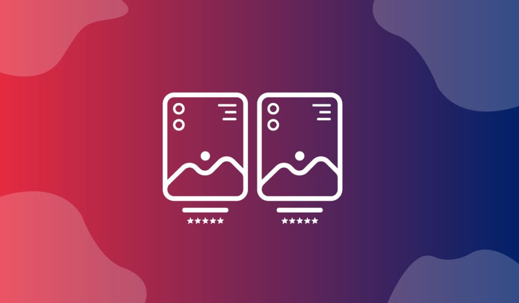 glossy grid widget