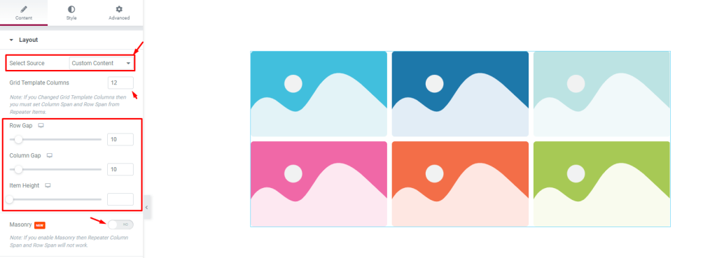 Axen Grid Gallery widget documentation 2 - BdThemes