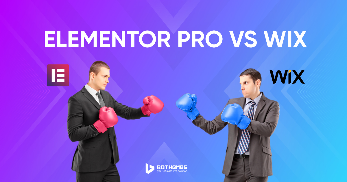 Elementor Pro vs Wix