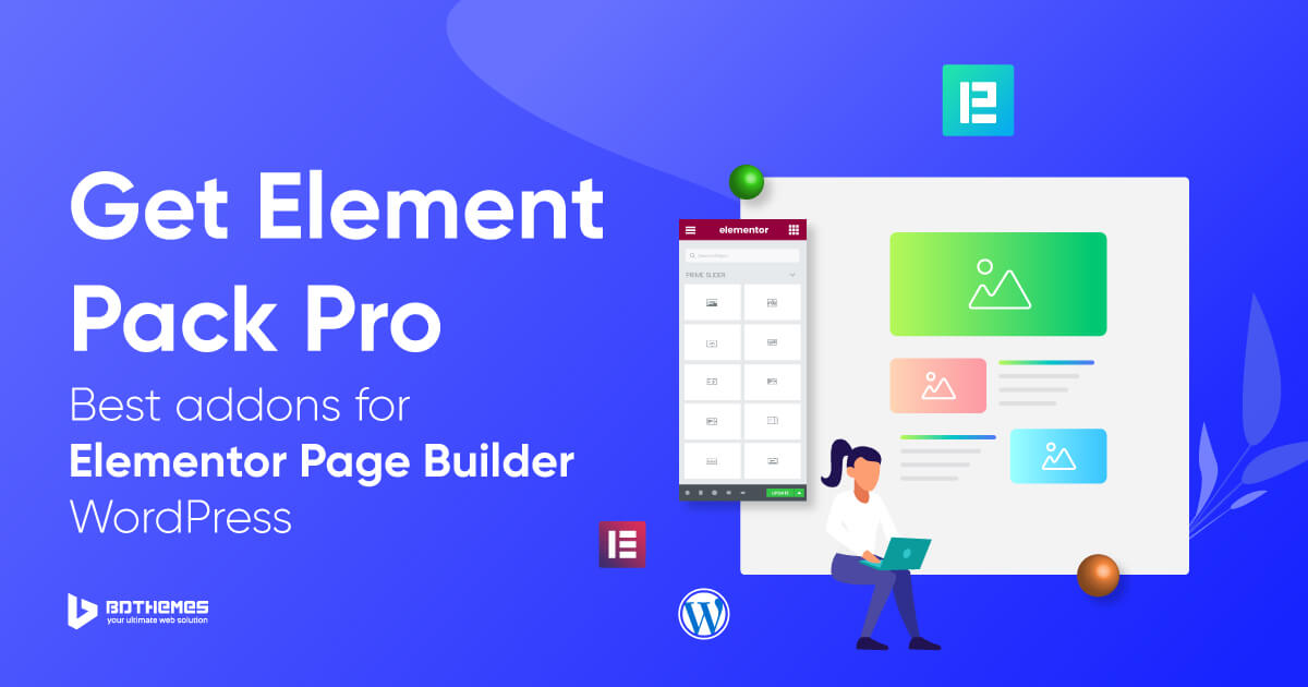 Get Element Pack Pro best addons for Elementorpage builder