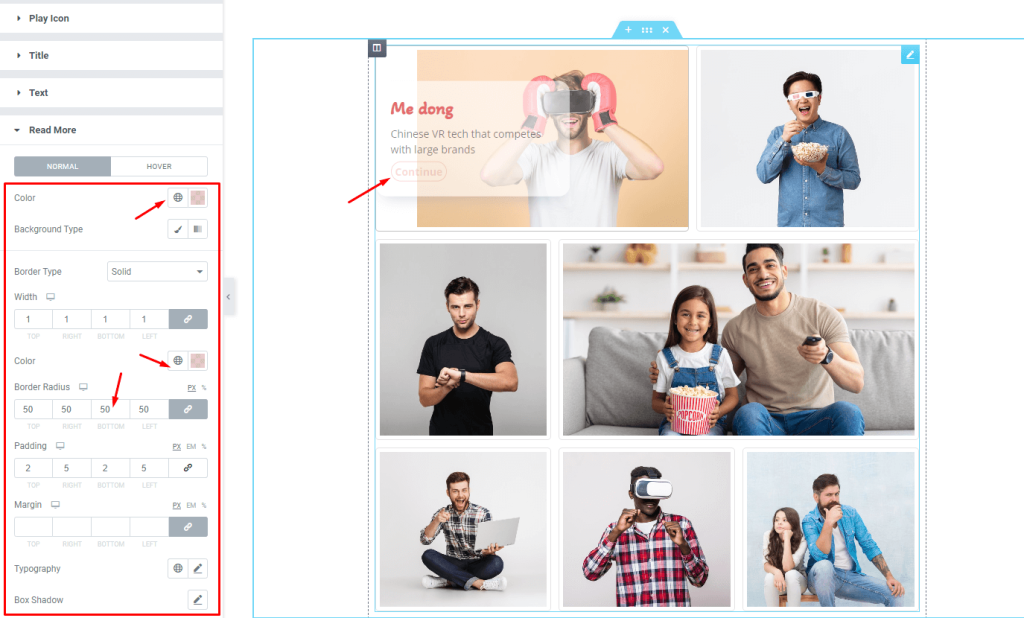 Craze gallery widget 16 - BdThemes