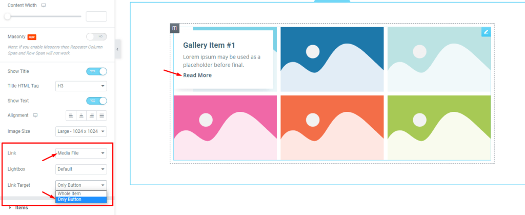 Craze gallery widget 4 - BdThemes