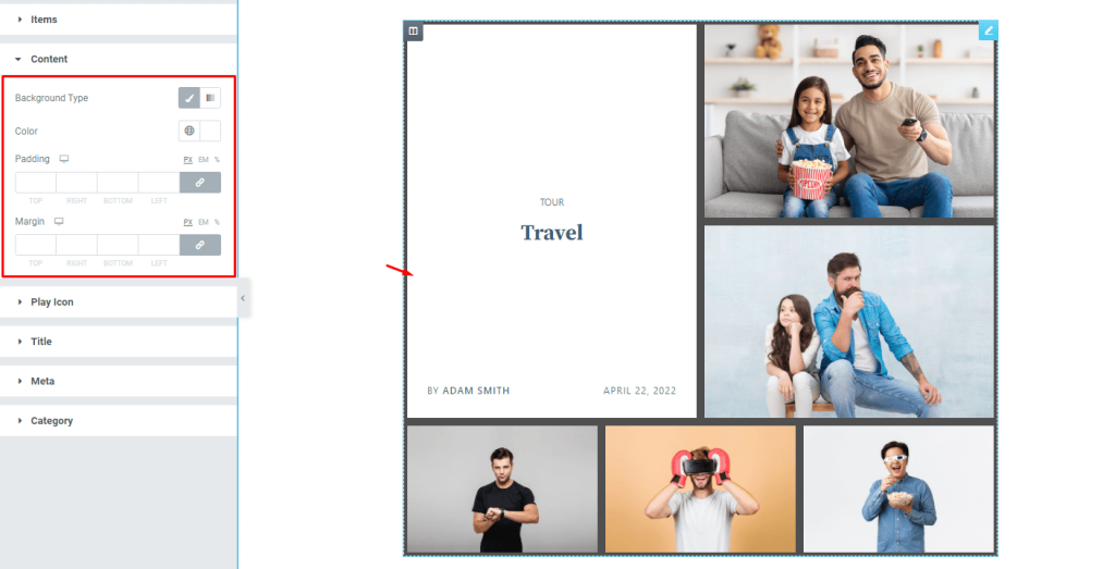 Elixir grid gallery widget 11 - BdThemes