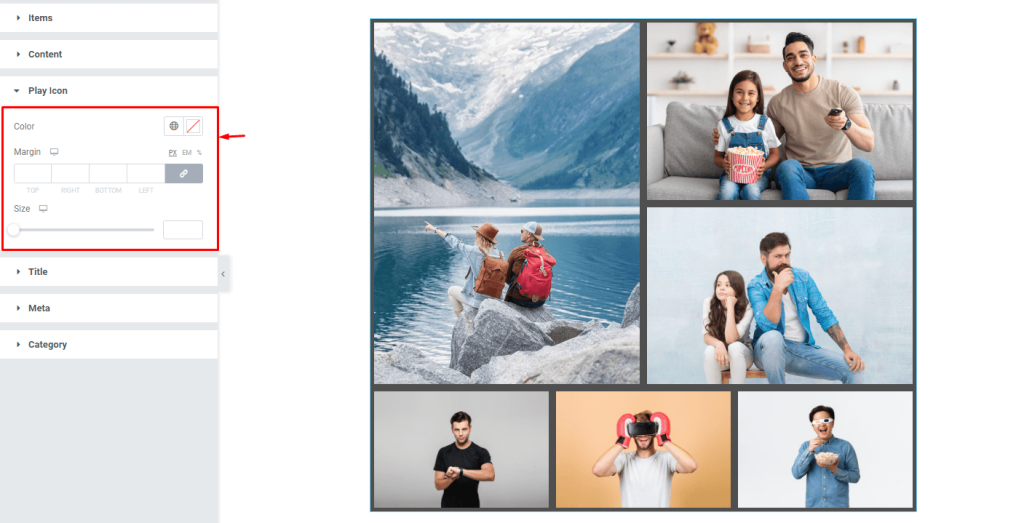 Elixir grid gallery widget 12 - BdThemes