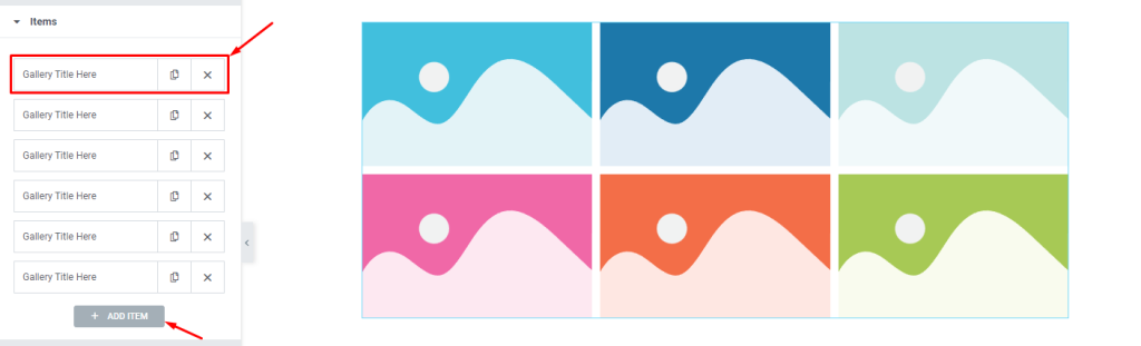 Elixir grid gallery widget 4 - BdThemes