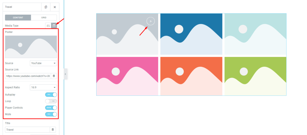 Elixir grid gallery widget 7 - BdThemes