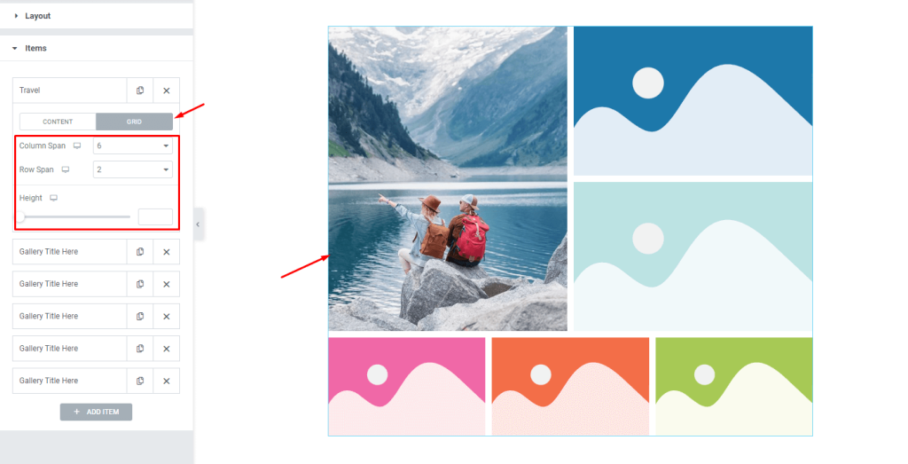 Elixir grid gallery widget 8 - BdThemes