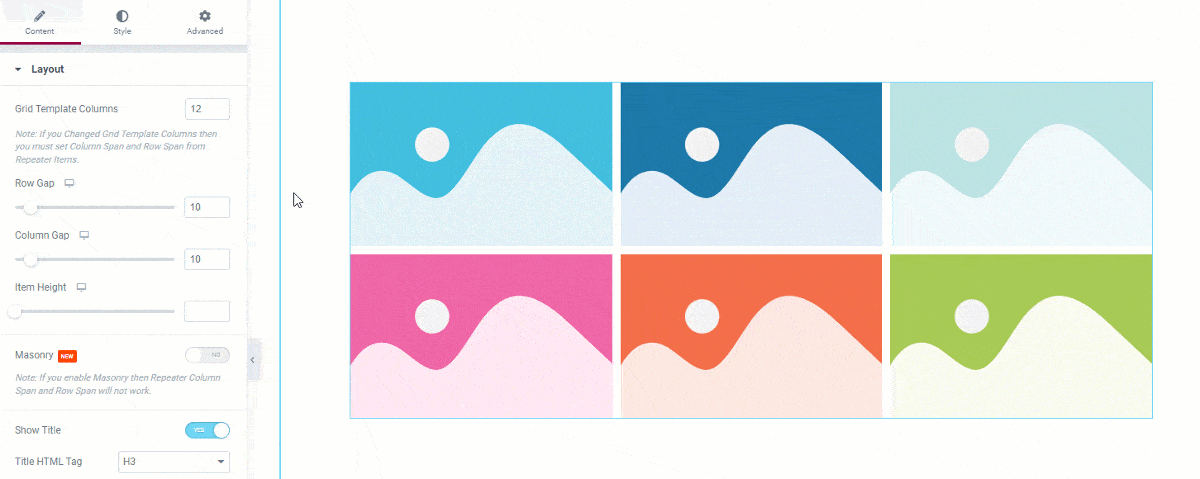 Fabric gallery widget 1 - BdThemes