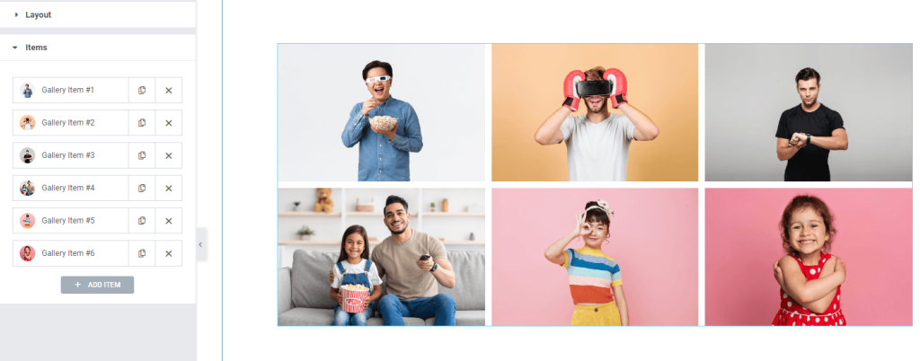 Fabric gallery widget 10 - BdThemes