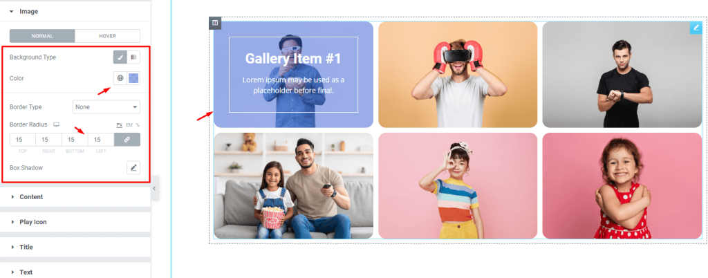 Fabric gallery widget 11 - BdThemes