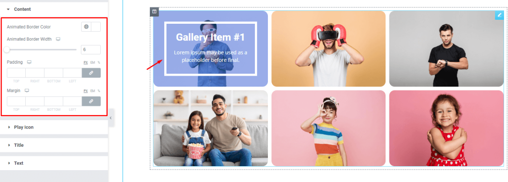 Fabric gallery widget 12 - BdThemes
