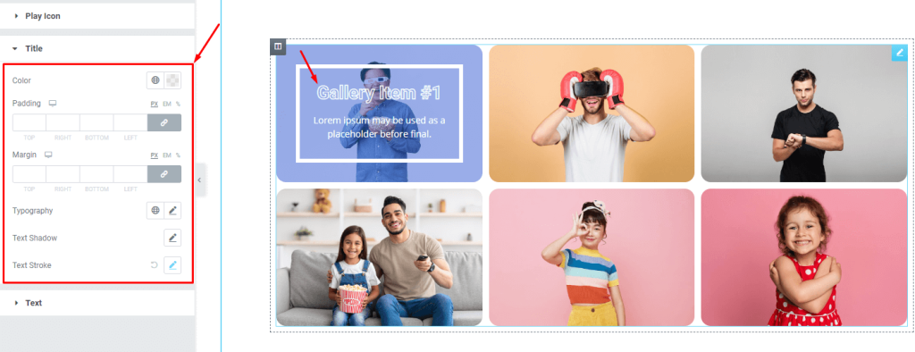 Fabric gallery widget 14 - BdThemes