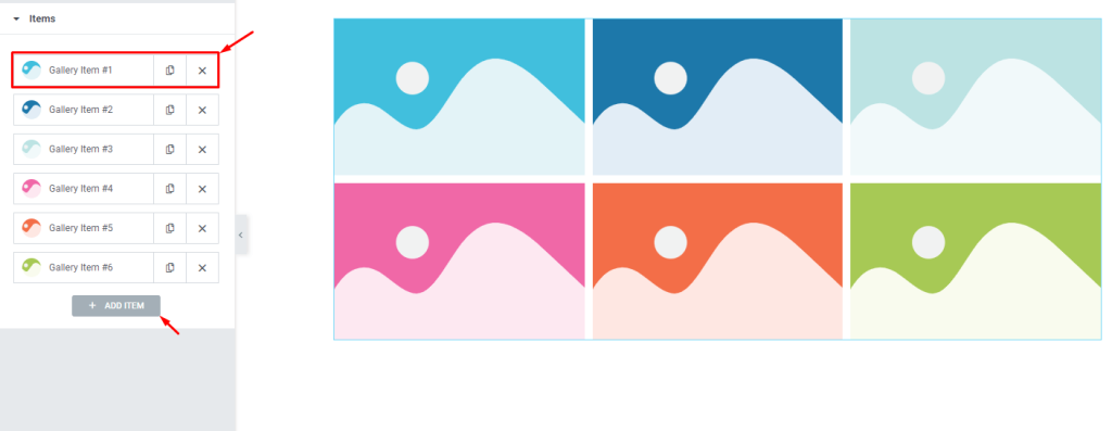 Fabric gallery widget 5 - BdThemes