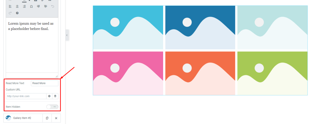 Fabric gallery widget 7 - BdThemes