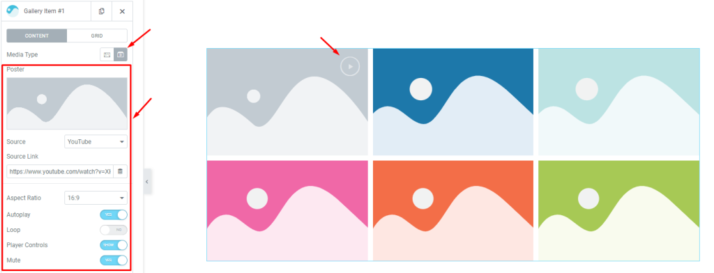 Fabric gallery widget 8 - BdThemes