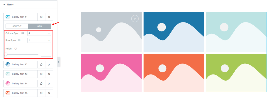 Fabric gallery widget 9 - BdThemes