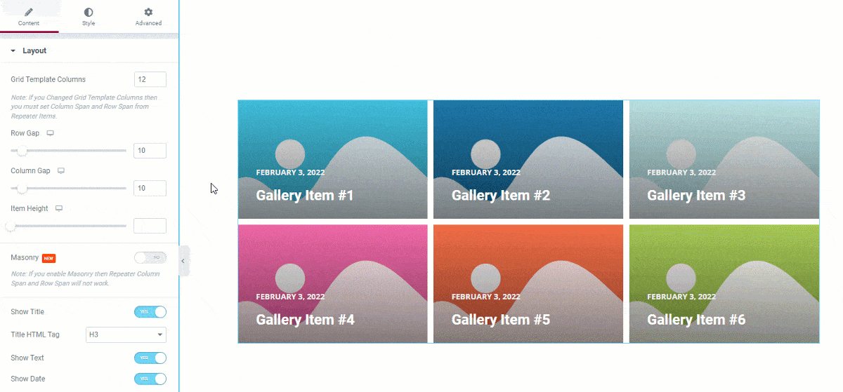 Fever Gallery widget 1 - BdThemes