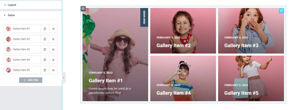 Fever Gallery widget 10 - BdThemes