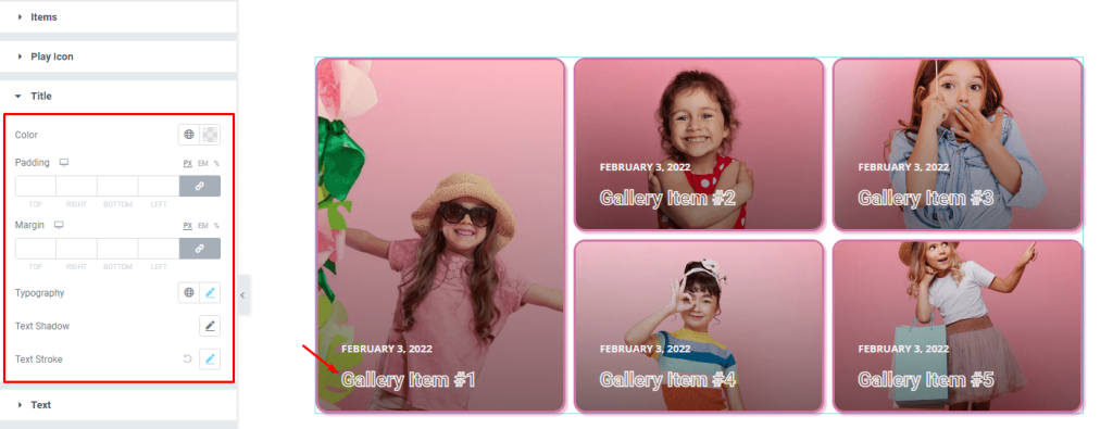 Fever Gallery widget 15 - BdThemes
