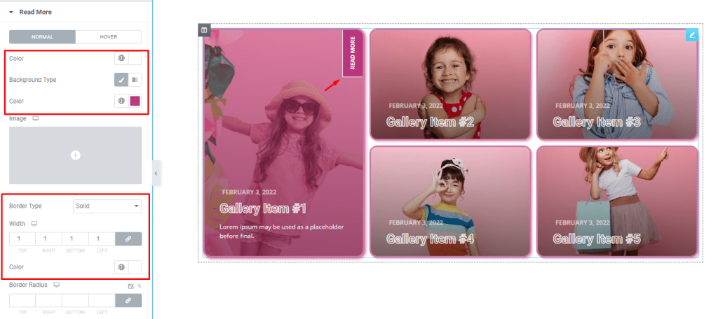 Fever Gallery widget 18 - BdThemes