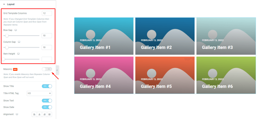 Fever Gallery widget 2 - BdThemes