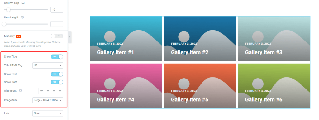 Fever Gallery widget 3 - BdThemes