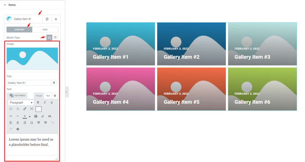 Fever Gallery widget 6 - BdThemes