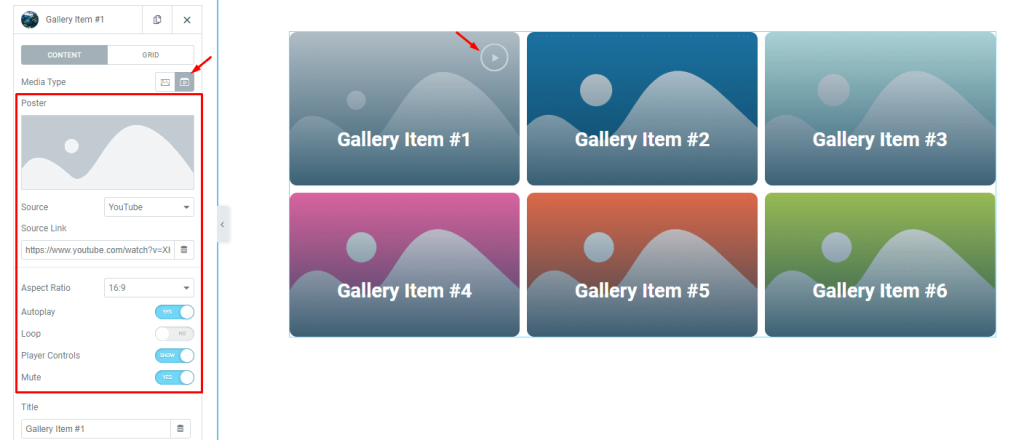 Flame gallery widget by Pixel Gallery addon for Elementor 7 - BdThemes