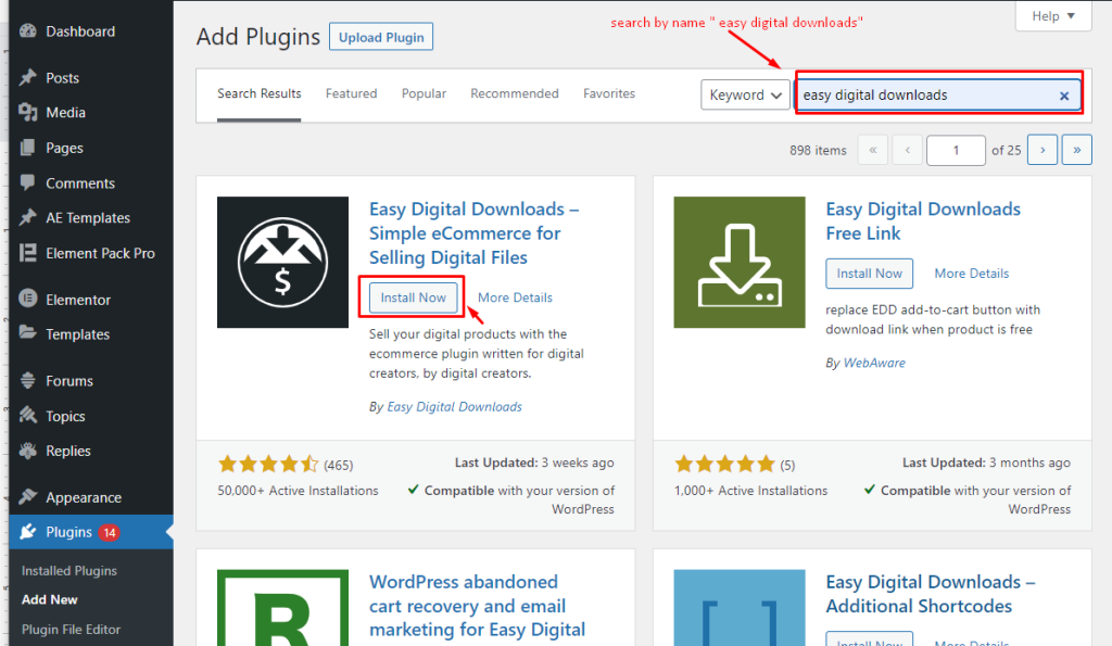 search by name and click on install - BdThemes