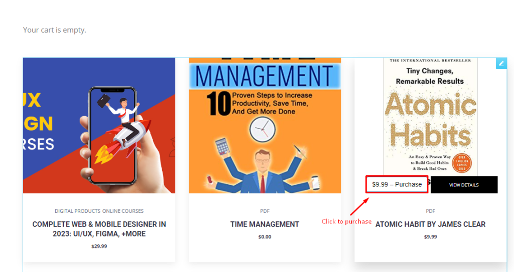 click on purchase - BdThemes