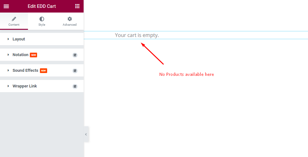 default no product - BdThemes