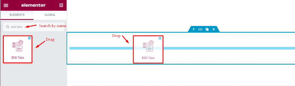 inserting edd tas - BdThemes