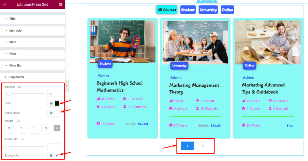 pagination - BdThemes