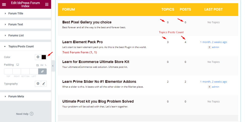 topics tags count 2 - BdThemes