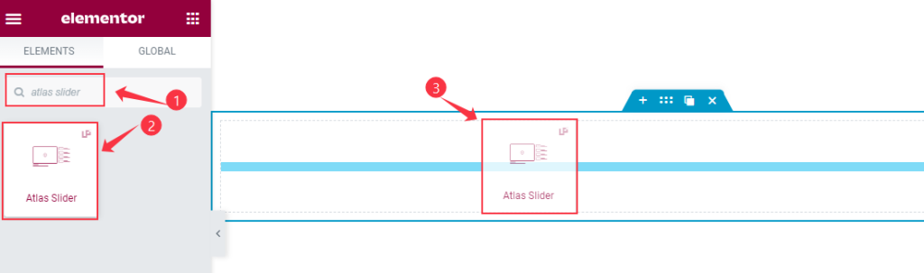 inserting atlas slider - BdThemes