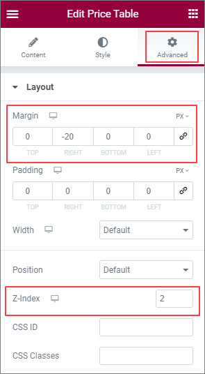 Middle Pricing Table - BdThemes
