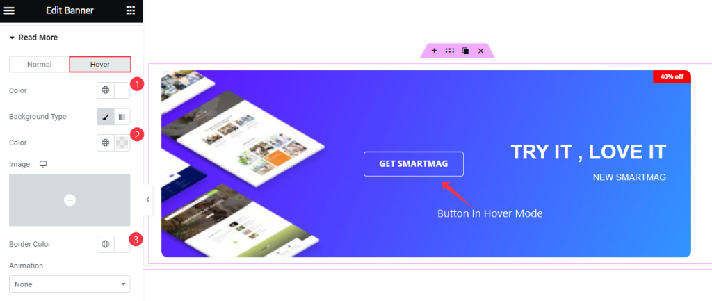 Read More hover - BdThemes