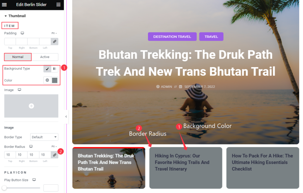 Thumbnai Item - BdThemes