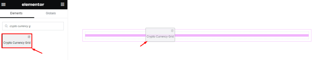 Crypto Currency Grid widget 1 - BdThemes