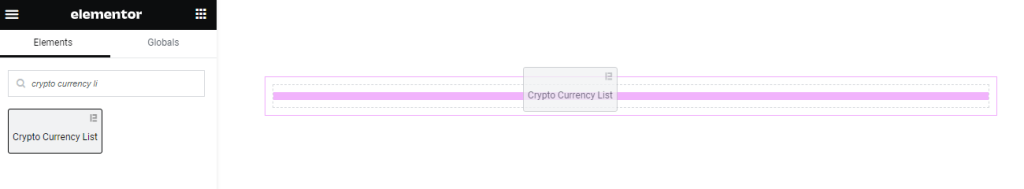 Crypto Currency List widget 1 - BdThemes