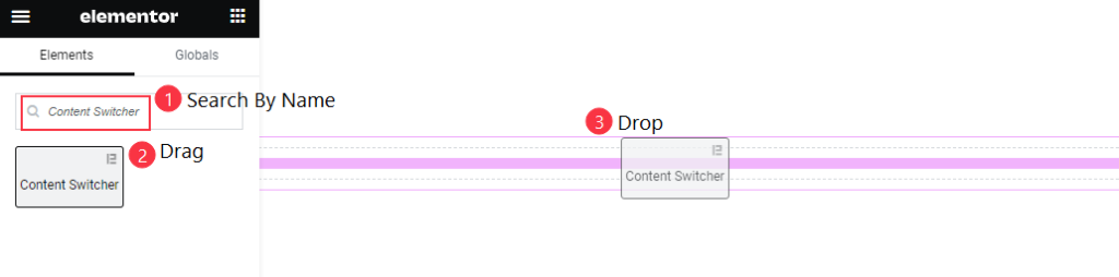 Inserting Content switcher - BdThemes
