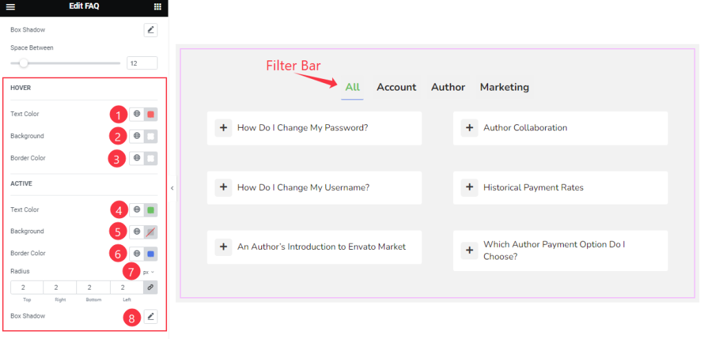 Filter Bar 2 - BdThemes